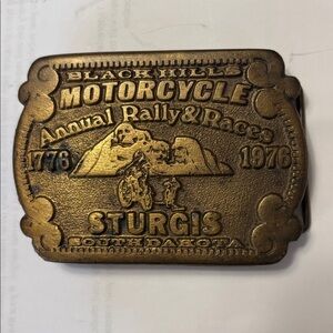 Sturgis Motorcycle Belt Buckle